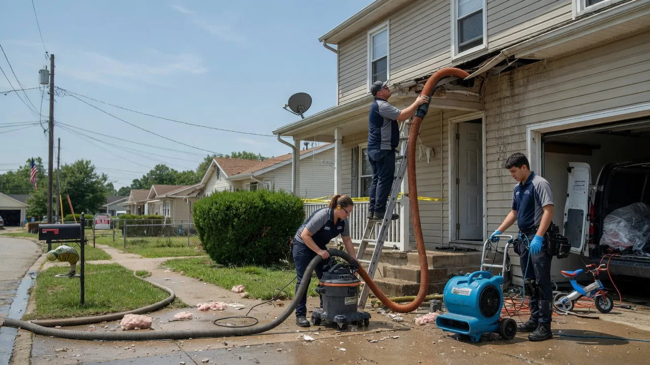 Water Damage Restoration in Nashville, TN near me